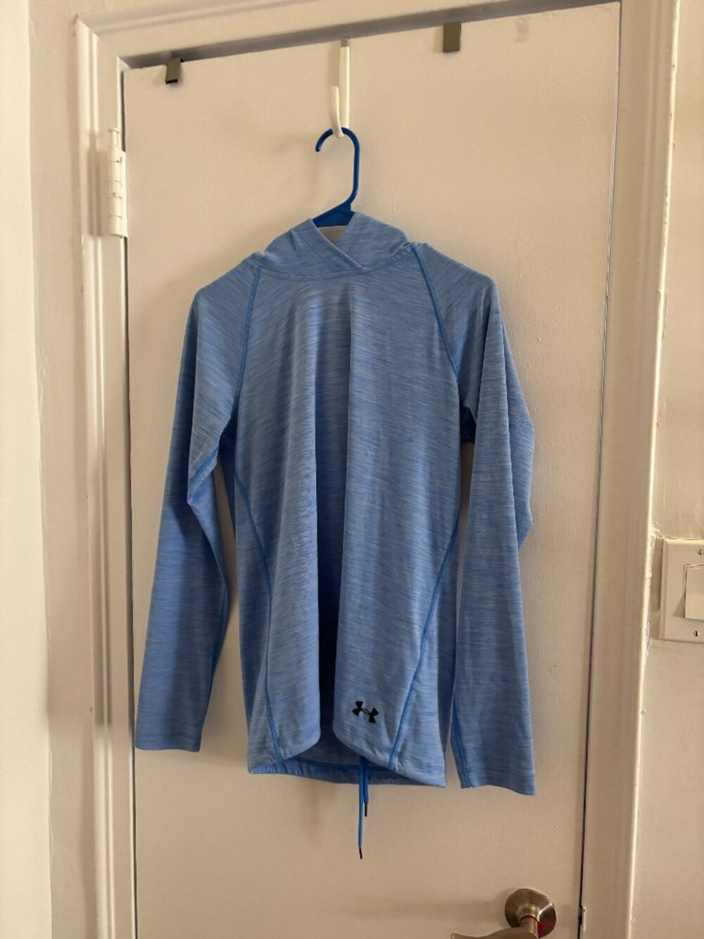 Under Armour Heathered Blue Hoodie Women's Small